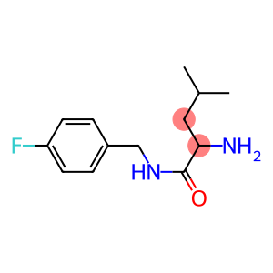 2-amino-N-(4-fluorobenzyl)-4-methylpentanamide