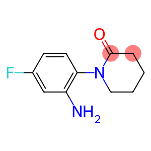 1-(2-amino-4-fluorophenyl)piperidin-2-one