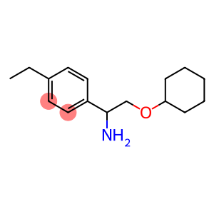 1-[1-amino-2-(cyclohexyloxy)ethyl]-4-ethylbenzene