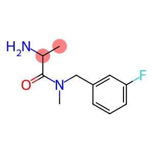 2-amino-N-[(3-fluorophenyl)methyl]-N-methylpropanamide