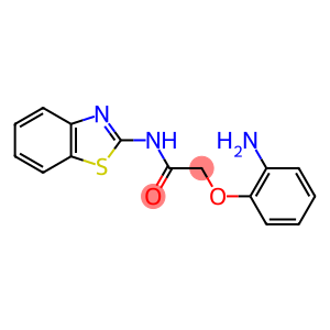 2-(2-aminophenoxy)-N-1,3-benzothiazol-2-ylacetamide