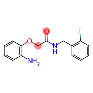 2-(2-aminophenoxy)-N-(2-fluorobenzyl)acetamide