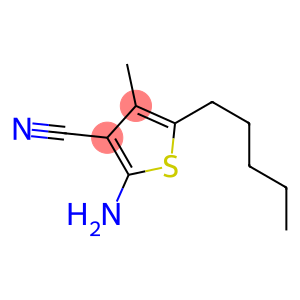 2-amino-4-methyl-5-pentylthiophene-3-carbonitrile