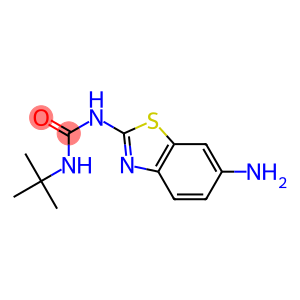 1-(6-amino-1,3-benzothiazol-2-yl)-3-tert-butylurea