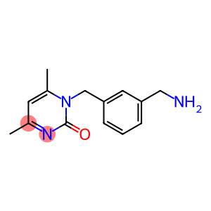 1-[3-(aminomethyl)benzyl]-4,6-dimethylpyrimidin-2(1H)-one