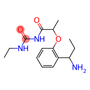 1-{2-[2-(1-aminopropyl)phenoxy]propanoyl}-3-ethylurea