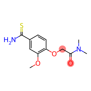 2-[4-(aminocarbonothioyl)-2-methoxyphenoxy]-N,N-dimethylacetamide