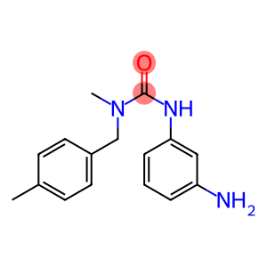 3-(3-aminophenyl)-1-methyl-1-[(4-methylphenyl)methyl]urea