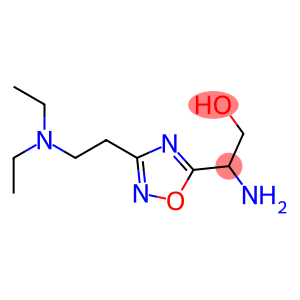 2-amino-2-{3-[2-(diethylamino)ethyl]-1,2,4-oxadiazol-5-yl}ethan-1-ol