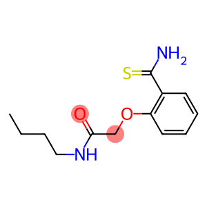 2-[2-(aminocarbonothioyl)phenoxy]-N-butylacetamide