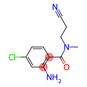 2-amino-4-chloro-N-(2-cyanoethyl)-N-methylbenzamide