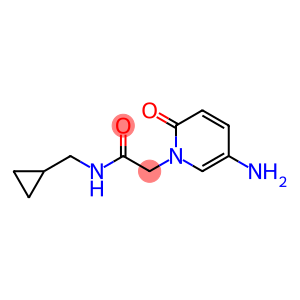 2-(5-amino-2-oxo-1,2-dihydropyridin-1-yl)-N-(cyclopropylmethyl)acetamide