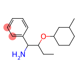 {1-amino-2-[(3-methylcyclohexyl)oxy]butyl}benzene