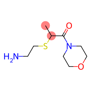 2-[(2-aminoethyl)sulfanyl]-1-(morpholin-4-yl)propan-1-one