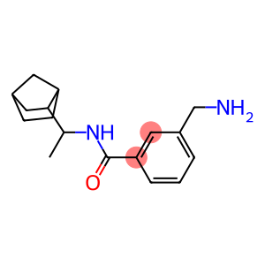 3-(aminomethyl)-N-(1-{bicyclo[2.2.1]heptan-2-yl}ethyl)benzamide