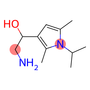 2-amino-1-(1-isopropyl-2,5-dimethyl-1H-pyrrol-3-yl)ethanol