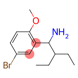 2-(1-amino-2-ethylbutyl)-4-bromo-1-methoxybenzene