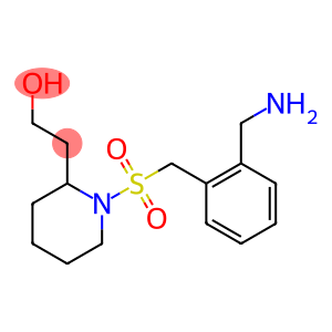 2-[1-({[2-(aminomethyl)phenyl]methane}sulfonyl)piperidin-2-yl]ethan-1-ol