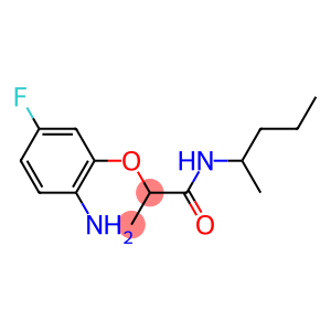 2-(2-amino-5-fluorophenoxy)-N-(pentan-2-yl)propanamide