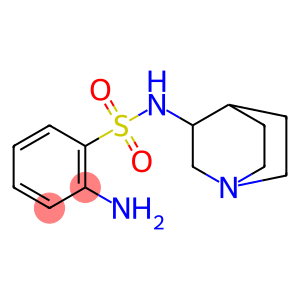 2-amino-N-1-azabicyclo[2.2.2]oct-3-ylbenzenesulfonamide