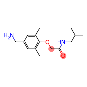 2-[4-(aminomethyl)-2,6-dimethylphenoxy]-N-(2-methylpropyl)acetamide