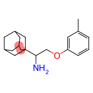 1-[1-amino-2-(3-methylphenoxy)ethyl]adamantane