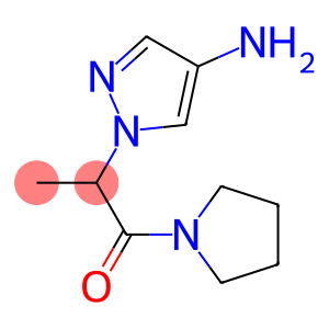 2-(4-amino-1H-pyrazol-1-yl)-1-(pyrrolidin-1-yl)propan-1-one