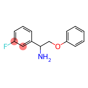 1-(1-amino-2-phenoxyethyl)-3-fluorobenzene