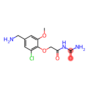 {2-[4-(aminomethyl)-2-chloro-6-methoxyphenoxy]acetyl}urea