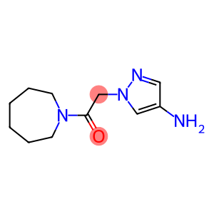 2-(4-amino-1H-pyrazol-1-yl)-1-(azepan-1-yl)ethan-1-one