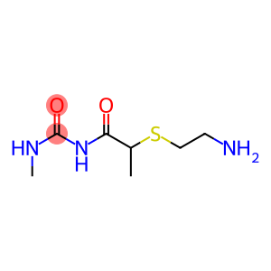 1-{2-[(2-aminoethyl)sulfanyl]propanoyl}-3-methylurea