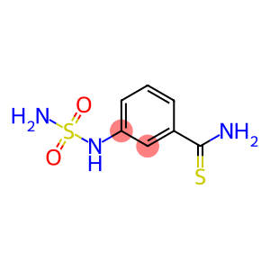 3-[(aminosulfonyl)amino]benzenecarbothioamide