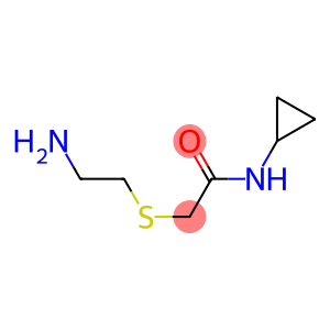 2-[(2-aminoethyl)thio]-N-cyclopropylacetamide