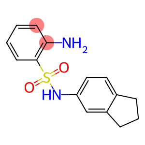 2-amino-N-(2,3-dihydro-1H-inden-5-yl)benzene-1-sulfonamide