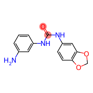 1-(3-aminophenyl)-3-2H-1,3-benzodioxol-5-ylurea