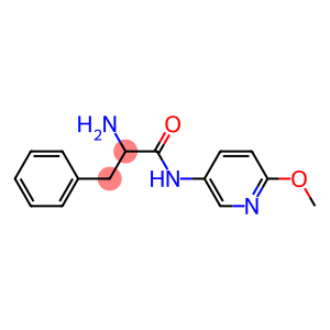 2-amino-N-(6-methoxypyridin-3-yl)-3-phenylpropanamide