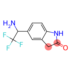 5-(1-amino-2,2,2-trifluoroethyl)-2,3-dihydro-1H-indol-2-one