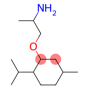 2-(2-aminopropoxy)-4-methyl-1-(propan-2-yl)cyclohexane