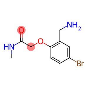 2-[2-(aminomethyl)-4-bromophenoxy]-N-methylacetamide