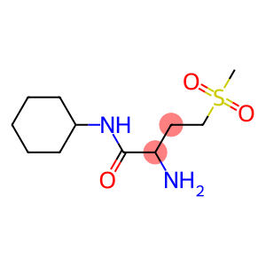 2-amino-N-cyclohexyl-4-(methylsulfonyl)butanamide