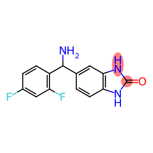 5-[amino(2,4-difluorophenyl)methyl]-2,3-dihydro-1H-1,3-benzodiazol-2-one