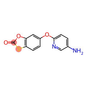 6-[(5-aminopyridin-2-yl)oxy]-2H-1,3-benzoxathiol-2-one