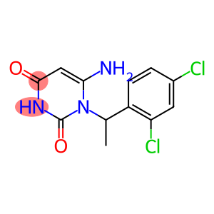 6-amino-1-[1-(2,4-dichlorophenyl)ethyl]-1,2,3,4-tetrahydropyrimidine-2,4-dione