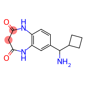 7-[amino(cyclobutyl)methyl]-2,3,4,5-tetrahydro-1H-1,5-benzodiazepine-2,4-dione