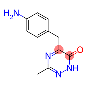 5-(4-aminobenzyl)-3-methyl-1,2,4-triazin-6(1H)-one