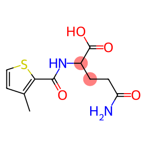 5-amino-2-{[(3-methylthien-2-yl)carbonyl]amino}-5-oxopentanoic acid