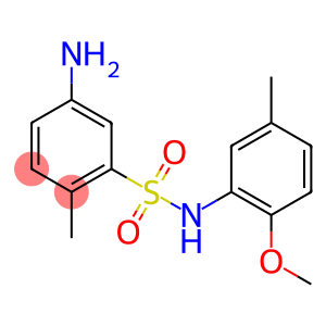 5-amino-N-(2-methoxy-5-methylphenyl)-2-methylbenzene-1-sulfonamide