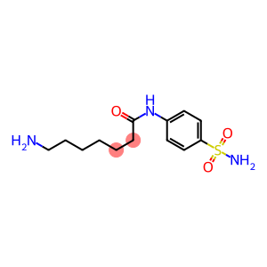 7-amino-N-[4-(aminosulfonyl)phenyl]heptanamide