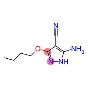 5-amino-3-butoxy-1H-pyrazole-4-carbonitrile