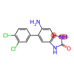 5-amino-6-(3,4-dichlorophenyl)-1,3-dihydro-2H-benzimidazol-2-one